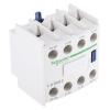 Schneider Electric Blok pomocných kontaktů 1 NO, 3 NC 4 Přední montáž, rozsah: LADN s Šroub 10 A 690V ac