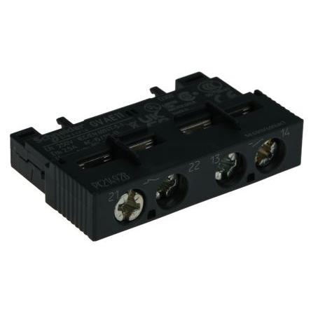 Schneider Electric Pomocný kontakt 1 NO/1 NC 2 Přední montáž, rozsah: GVAE s Šroubová svorka 2.5 A 60 V dc, 240V ac