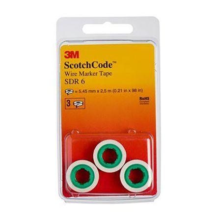 Označovač kabelu, řada: SDR-6 5.46 mm x 2.43mm 3M 6 SDR 6-89206