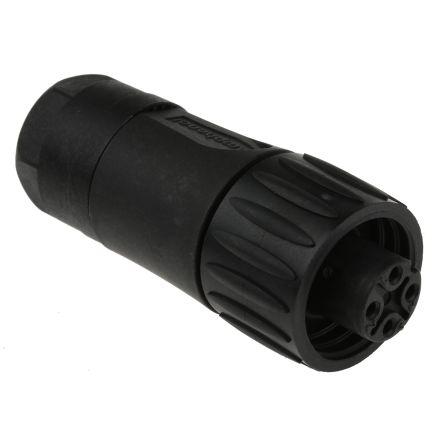 Kulatý konektor, počet kontaktů: 3, Kabel, velikost: Standard Amphenol Industrial, pohlaví kontaktu: Vnitřní, orientace