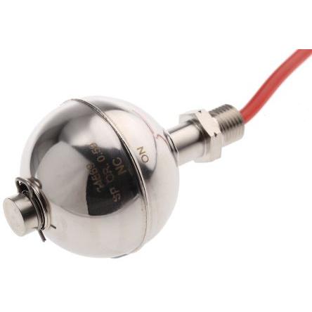 Gems Sensors Horizontální, Svislá montáž Plovákový spínač 1 m Relé 220 V ac 200 V dc