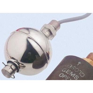 Gems Sensors Svislá montáž, Horizontální Plovákový spínač 1 m Relé 220 V ac 200 V dc
