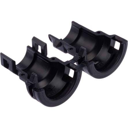 Kabelová svorka pro průměr svazku 11.2 mm Nylon Černá TE Connectivity