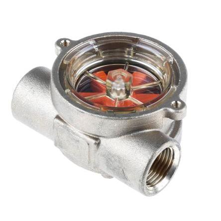 Gems Sensors, řada: RFI Průtokoměr 100 °C 15L/min 75L/min