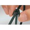 Stahovací páska Rozpojitelné 115-40200 REZ200-PA66-BK 200 mm 4.7mm Černá Nylon 66 HellermannTyton