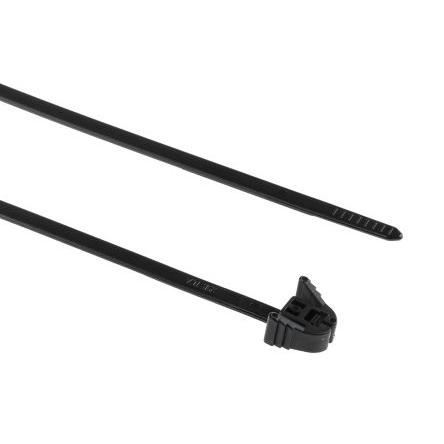 Stahovací páska Rozpojitelné 115-40300 REZ300-PA66-BK 305 mm 4.7mm Černá Nylon 66 HellermannTyton