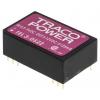 TRACOPOWER Měnič DC/DC TEL 3, výstup: 12V dc 1.5 kV dc, Vin 9V dc 125 mA, Vin 4.5V 3 W -40 °C 85 °C Montáž na plošný