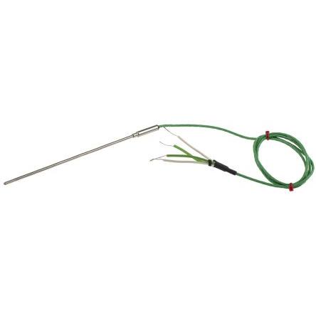 Termočlánek s minerální izolací RS PRO 1 m kabel typ K Nerezová ocel 150 mm sonda, -40 °C 3 mm na 1100 °C IEC, RoHS