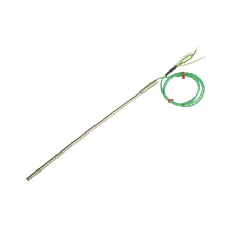 Termočlánek s minerální izolací 1 m kabel typ K Nerezová ocel 250 mm sonda, -40 °C 6 mm na 1100 °C IEC, RoHS Compliant