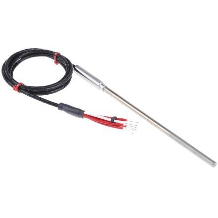 RS PRO PT100 6 mm 150 mm 6 Class B 500 °C