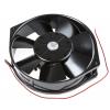 ebm-papst Axiální ventilátor, řada: 7100 N, průtok vzduchu: 308 m³/h 12 W 24V dc 500 mA IP54 150 mm 150mm 38 mm