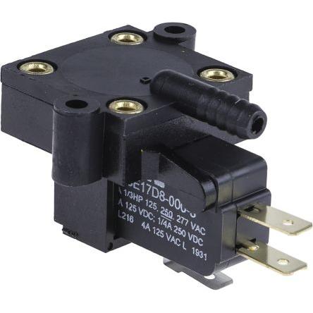 Tlakový snímač SPDT (NO/NC), řada: 2 0.07 bar 250V ac, max. tlak: 2.75 bar Herga