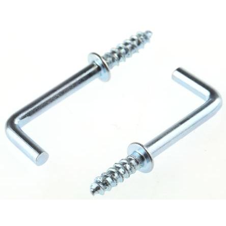 Hák, Ocel, délka: 31 mm, Galvanizovaný RS PRO 20 mm