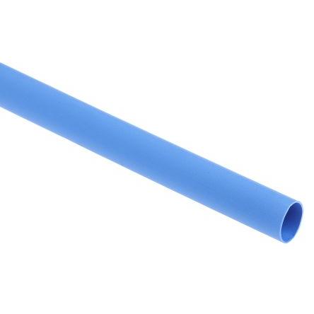 RS PRO Teplem smrštitelné bužírky průměr 6.4 mm Modrá smršťovací poměr 2:1 Polyolefin 1.2m