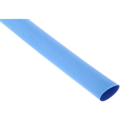 RS PRO Teplem smrštitelné bužírky průměr 12.7 mm Modrá smršťovací poměr 2:1 Polyolefin 1.2m