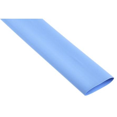 RS PRO Teplem smrštitelné bužírky průměr 25.4 mm Modrá smršťovací poměr 2:1 Polyolefin 1.2m