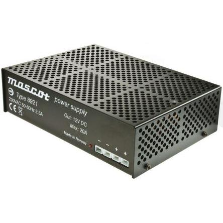 Mascot Adaptér AC/DC 270 W, výstup: 12V dc, počet výstupů: 1 6.3 mm Nasouvací svorka 2-kolíková UK 20 A