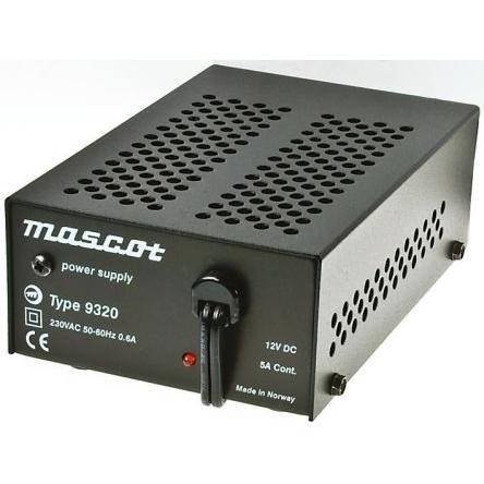 Mascot Adaptér AC/DC 70 W, výstup: 24V dc, počet výstupů: 1 Dvoužilový kabel 1,8 m 3-kolíková UK 3 A
