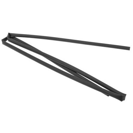 RS PRO Teplem smrštitelné bužírky průměr 6.4 mm Černá smršťovací poměr 2:1 Polyolefin 1.2m