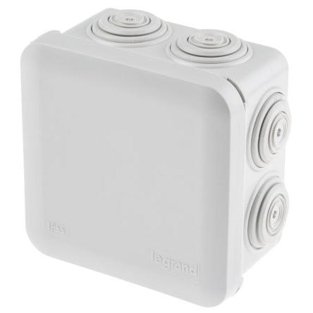 Legrand Rozvodná skříň ABS Šedá 25 mm 80 mm 80mm řada Plexo 4 IP55 45 mm