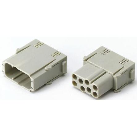 HARTING Modul napájecího konektoru pro vysoké zatížení 16A Vnější HAN Modular 8