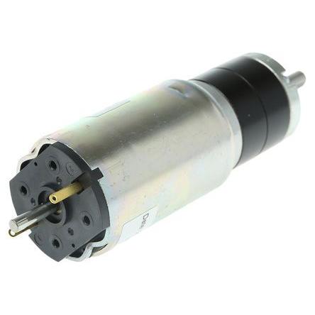 RS PRO Stejnosměrný převodový motor, řada: RS PRO 24V dc Grafitový motor s kartáčem 27rpm 4.5 Nm 13.2 W 6 mm 850mA