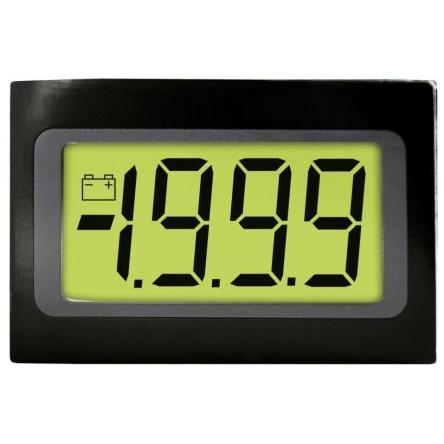 Digitální voltmetr, řada: SP400 LCD 3.5číslicový DC 0 °C až 50 °C 21.3 mm 34 mm, přesnost měřicího přístroje: ±1 %