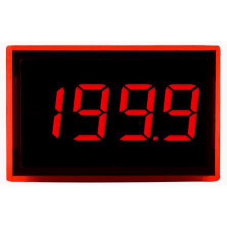Digitální voltmetr, řada: SP LED 3.5číslicový DC 0 °C až 50 °C 21.3 mm 34 mm, přesnost měřicího přístroje: ±1 % Lascar