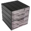 Skladovací jednotka se zásuvkami 4 Plastové 208 mm x 208mm x 222 mm Terry