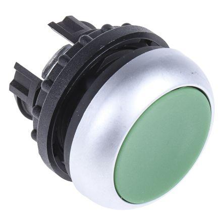 Eaton Hlava tlačítka, řada: RMQ Titan M22 Zelená Okamžité, průměr výřezu: 22 mm IP69K