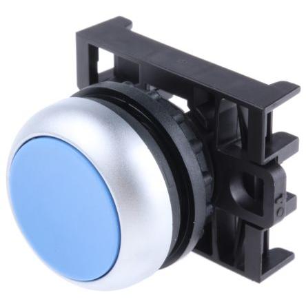 Eaton Hlava tlačítka, řada: RMQ Titan M22 Modrá Okamžité, průměr výřezu: 22 mm IP69K