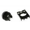 Eaton Hlava tlačítka, řada: RMQ Titan M22 Zelená Okamžité, průměr výřezu: 22 mm IP69K