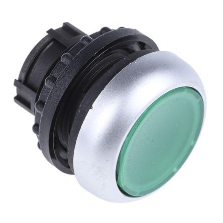 Eaton Hlava tlačítka, řada: RMQ Titan M22 Zelená Okamžité, průměr výřezu: 22 mm IP69K