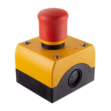 Eaton Spínač regulační stanice Uvolnění zatažením, řada: RMQ Titan M22 IP66, IP69K SPDT Červená Plastové, počet výřezů: