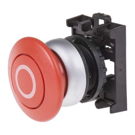 Eaton Hlava tlačítka, řada: RMQ Titan M22 Červená Okamžité, průměr výřezu: 22 mm IP66, IP67, IP69