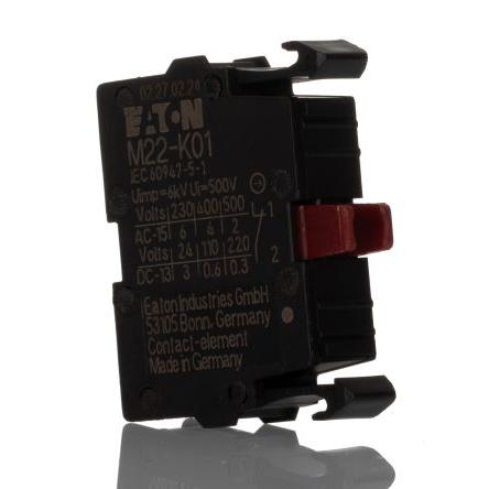 Eaton Blok kontaktů 500 V ac 1 NC Šroub