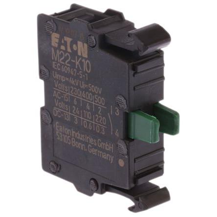 Eaton Blok kontaktů 500 V ac 1 NO Šroub