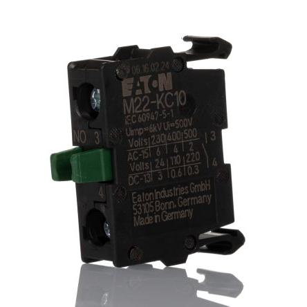 Eaton Blok kontaktů 500 V ac 1 NO Šroub