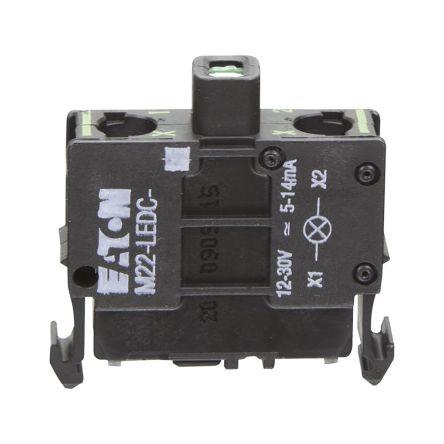 Eaton Blok světel, řada: RMQ Titan M22 Blok světel 12 V ac, 12V dc, 30 V ac, 30 V dc Šroub barva Červená LED