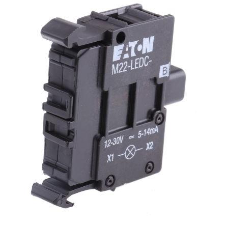 Eaton Blok LED diod, řada: RMQ Titan M22 Blok světel 12 V ac, 12V dc, 30 V ac, 30 V dc Šroub barva Modrá LED