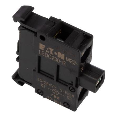 Eaton Blok světel, řada: RMQ Titan M22 Blok světel 264V ac Šroub barva Červená LED