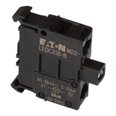 Eaton Blok světel, řada: RMQ Titan M22 Blok světel 264V ac Šroub barva Modrá LED
