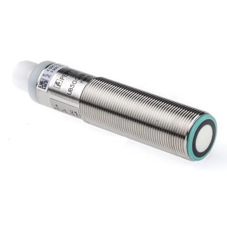 Pepperl + Fuchs Ultrazvukový bezdotykový snímač UB500-18GM75-E5-V15 Válec se závitem M18 x 1 200mA IP65 500 mm 8 Hz PnP