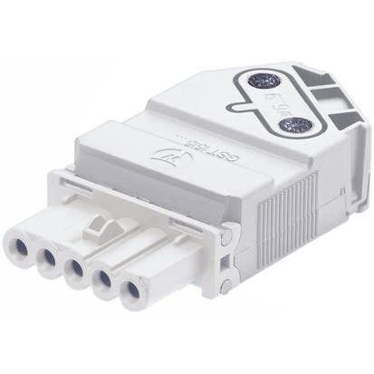 Wieland Konektor pro osvětlení, řada: GESIS Kabel Vnitřní Výkon Šroubová 16A, IP20, formát pólů: 5, 250V