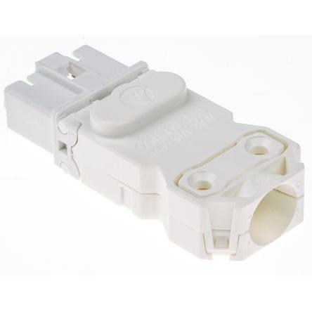 Wieland Konektor pro osvětlení, řada: GST15i3 Kabel Vnější Mini konektor Šroubová 16A, IP20 barva Bílá, formát pólů: 3