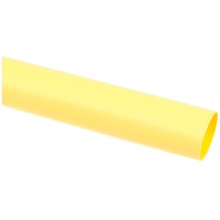 RS PRO Teplem smrštitelné bužírky průměr 12.7 mm Žlutá smršťovací poměr 2:1 Polyolefin 1.2m