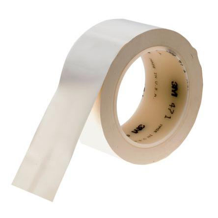Páska pro vyznačení průchodu Pryž, Bílá Vinyl 0.13 mm 50mm, délka: 33 m Scotch 764 3M