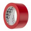 Páska pro vyznačení průchodu Pryž, Červená Vinyl 0.13 mm 50mm, délka: 33 m Scotch 764 3M