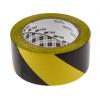 Páska pro vyznačení průchodu Pryž, Černá, Žlutá Vinyl 0.13 mm 50mm, délka: 33 m Scotch 766 3M
