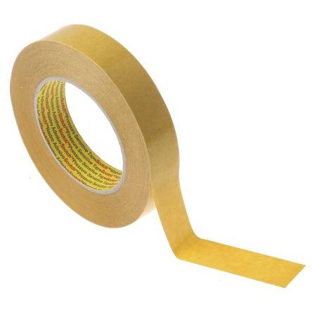 Oboustranná papírová páska 9040, Béžová 25mm x, délka: 50 m 0.1 mm (tloušťka) 3M, pevnost v tahu: 7.5N/cm Papír